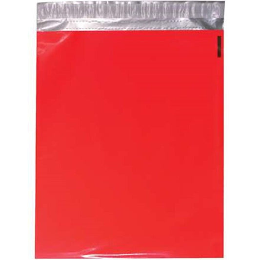12 x 15.5 in. Red 2.5 Mil Polyethylene Mailers