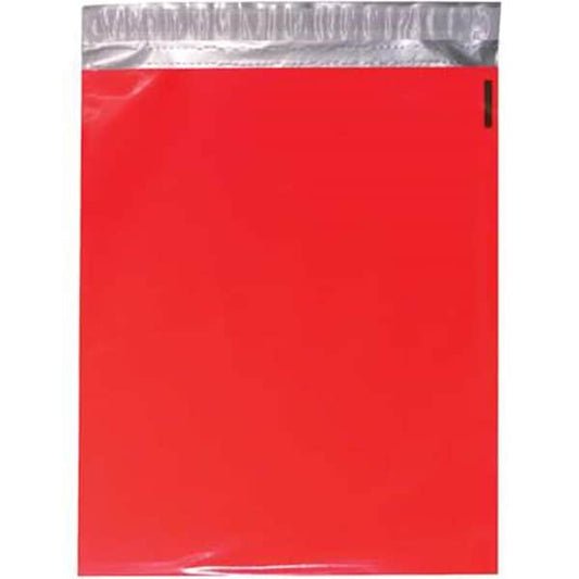14.5 x 19 in. Red 2.5 Mil Polyethylene Mailers