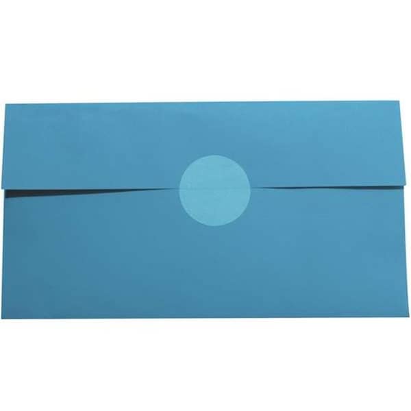 Tape Logic DL750 0.75 in. Frosty White Circle Paper Mailing Labels - Roll of 5000
