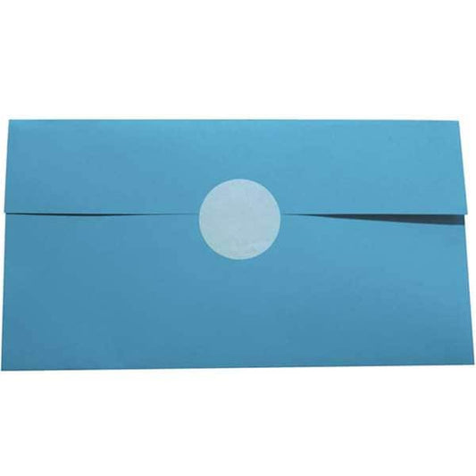 1 in. White Circle Paper Mailing Labels - Roll of 5000