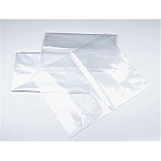 30 x 54 in. 2 Mil Flat Poly Bags; Clear