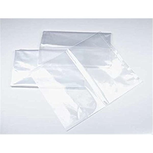 18 x 24 in. 1 Mil Flat Poly Bags; Clear, 100PK