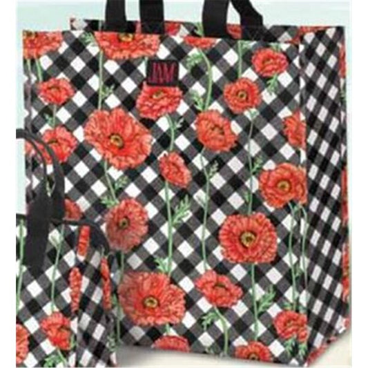 Polypropylene Poppy Chic Shopping Bag Assorted Color