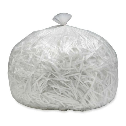 36 x 39 in. Heavy Duty Shredder Bag; Clear