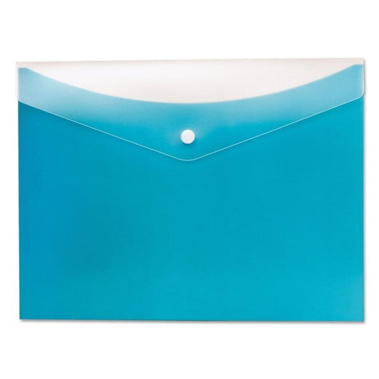 8.5 x 11 in. Poly Snap Envelope Blueberry