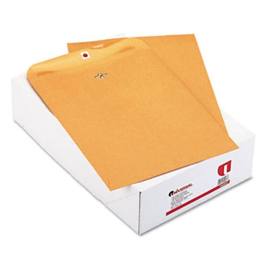 Universal Kraft Clasp Envelope Side Seam 32lb 10 x 13 Light Brown, 100PK