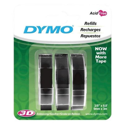 Dymo 1741670 Black Labelmaker Refill Tape
