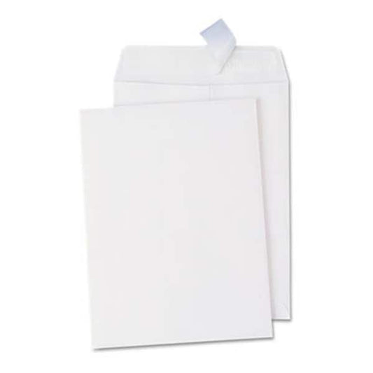 Universal 40100 Pull & Seal Catalog Envelope; 9 x 12; White; 100-Box