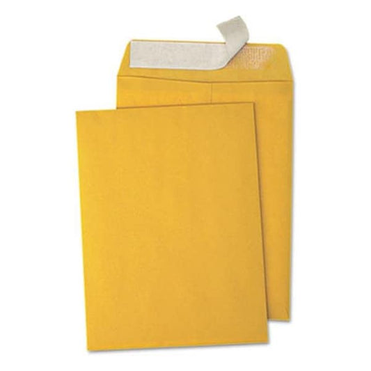 Pull & Seal Catalog Envelope; 10 x 13; Kraft; 100-Box