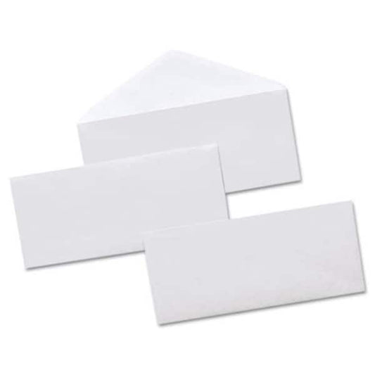 Security Tinted Business Envelope; V-Flap; No.10; White; 500-Box