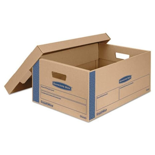 Fellowes Manufacturing 0066001 Smoothmove Prime Moving Boxes With Lift Off Lid; 24 x 15 x 10 in.