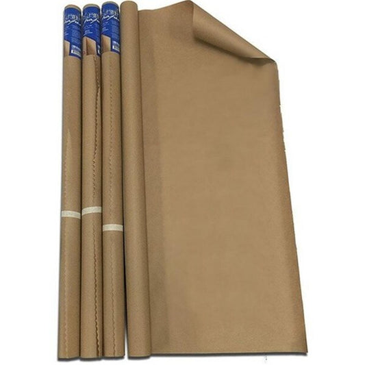 Bazic 30-inch X 14 ft. All-Purpose Natural Kraft Wrap Paper Roll, 36PK
