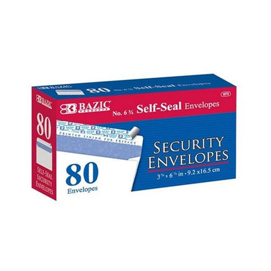 Bazic 0.75 Self-Seal Security Envelope, 1920PK