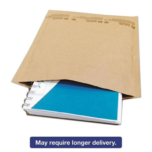 UNV 8.5 x 12 in. Jiffy Natural Self Seal Cushioned Mailer, Kraft, 100PK