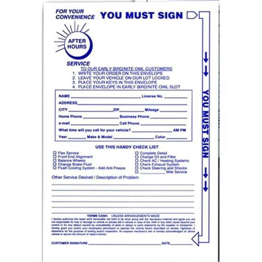 Petoskey Fb-P9833-48 Envelopes For Key Drop Box