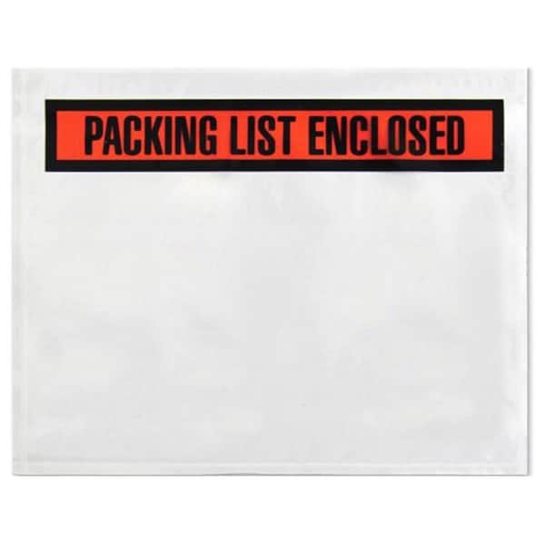 Pre-labeled Packing Slip Envelope