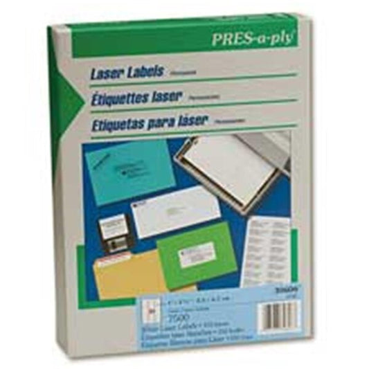 Consumer Products Laser Labels- Shipping- 2in.x4in.- White
