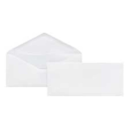 Products Fully Gummed Envelope- 24Lb- V-Flap- No 10- 4-.13in.x9-.50in.