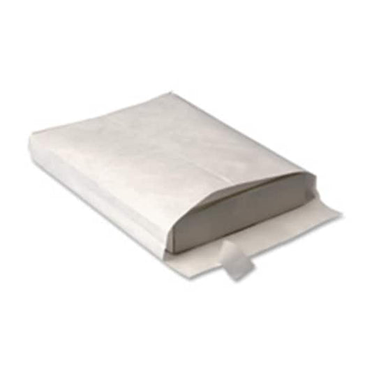Tyvek Open-End Envelope- Plain- 10in.x13in.x1-.50in.- White