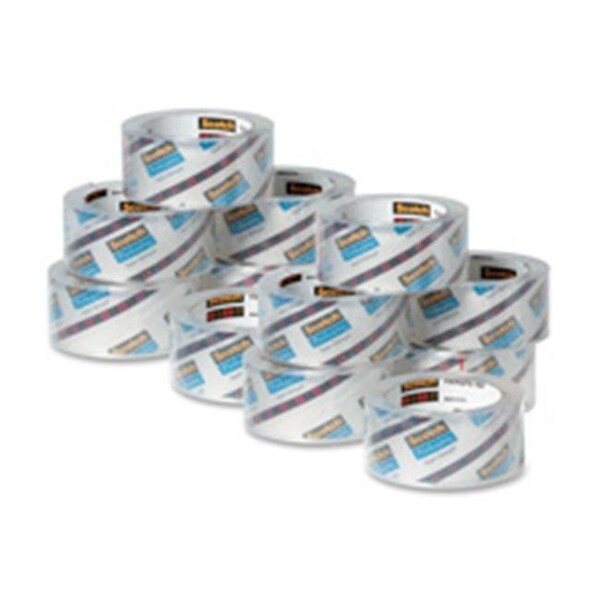 3M MMM3850CS36 Packing Tape- Heavy Duty- 1-.88in.x54.6 Yds.- 36 Rolls-CT- CL