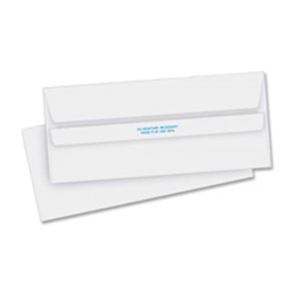 Self-Seal Envelopes- Reg- Plain- 4.13 in. x 9.5 in.- 500-BX- WE
