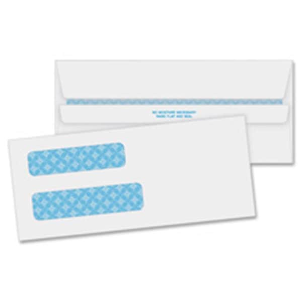 Dbl Window Envelopes-No. .63 in.- 3.63 in. x .63 in.- 500-BX- WE