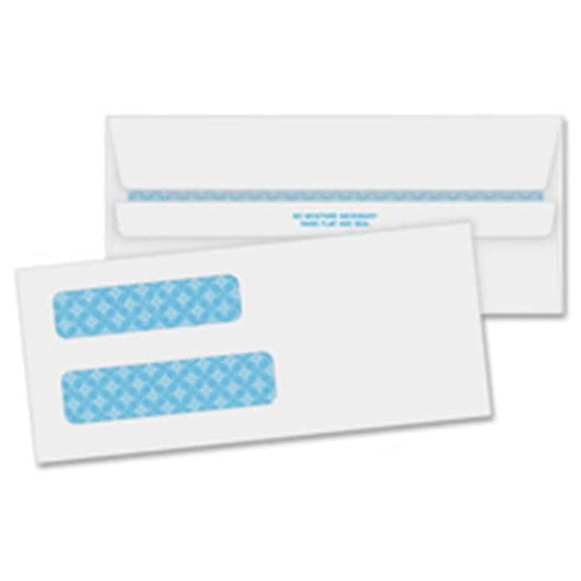 Dbl Window Envelopes-No. .63 in.- 3.63 in. x .63 in.- 500-BX- WE