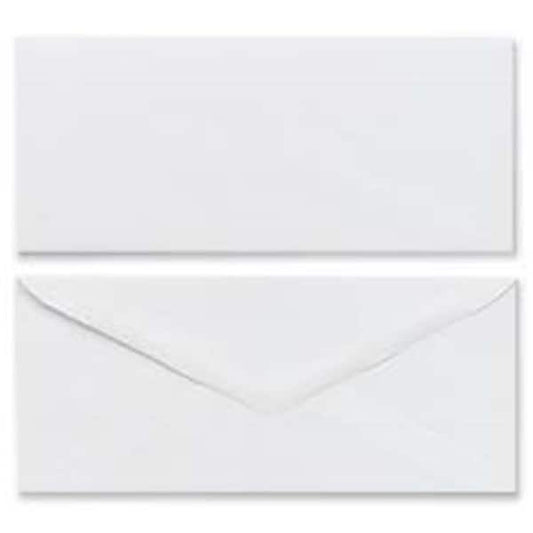 Plain Envelopes; Gummed; No 6.75; 100-BX; White