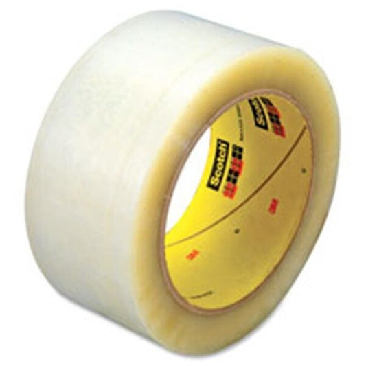 3M MMM35548X50 Scotch 355 Box-Sealing Tape; 3.4mil; 48mmx50m; 35-RL; Clear