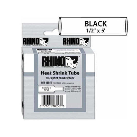 Sanford Lp 18055 Rhino 1/2 White Heat Shrink Tubes
