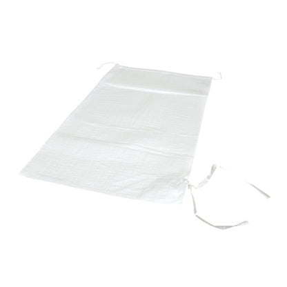 26"x14.75x1/16" Reclosable Poly Bag, White