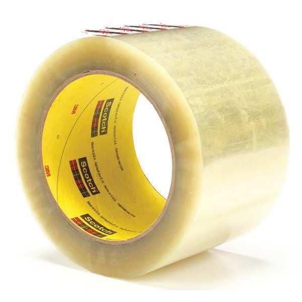 Carton Tape, Polyester, Clr, 72mm x50m, PK24