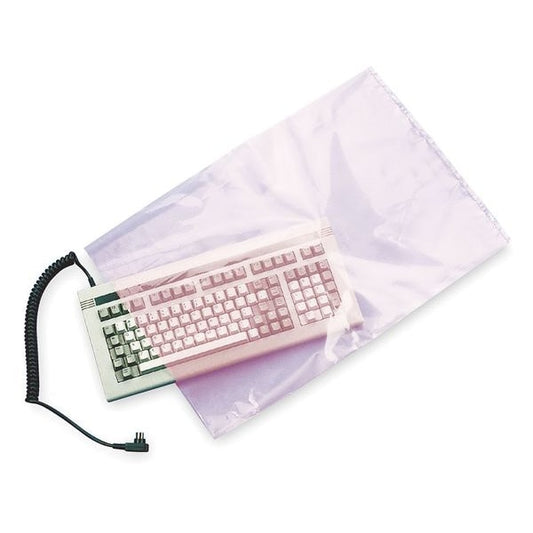 Open Poly Bags, 4 mil, Pink, None, 2000 PK