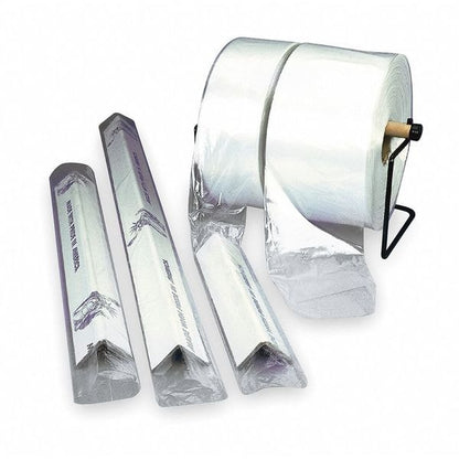 Poly Tubing, 4" x 2150 ft., 2 mil, Clear, None