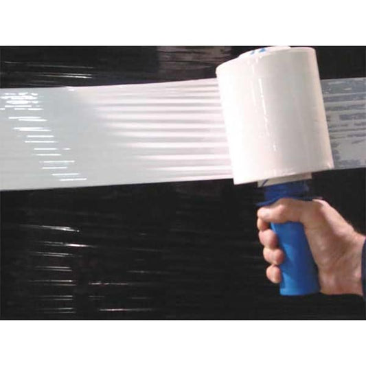 Stretch Wrap, 5" W x 1000 ft. L, 80 ga, Cast Style, White, Standard Duty
