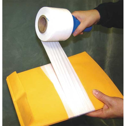 Stretch Wrap, 3" W x 1000 ft. L, 80 ga, Cast Style, White, Standard Duty