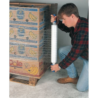 Stretch Wrap, 20" W x 1000 ft. L, 80 ga, Netting Style, Clear, Standard Duty