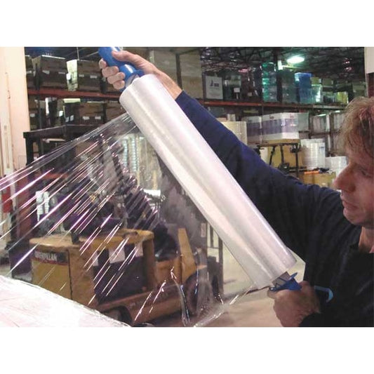 Stretch Wrap, 20" W x 1000 ft. L, 80 ga, Cast Style, Clear, Standard Duty