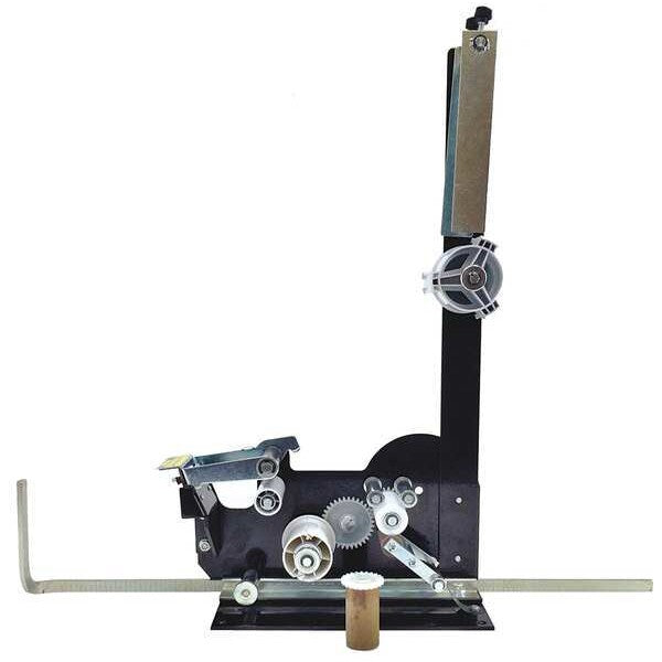 Tape Liner Remover, 2 in Max. Tape Width. 15 in Tape Core Dia, Black