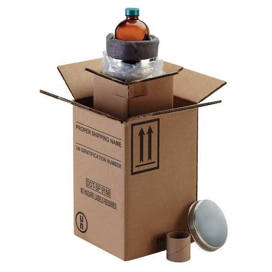 HAZMAT Shipping Kit, 8 oz. Bottle, PK4