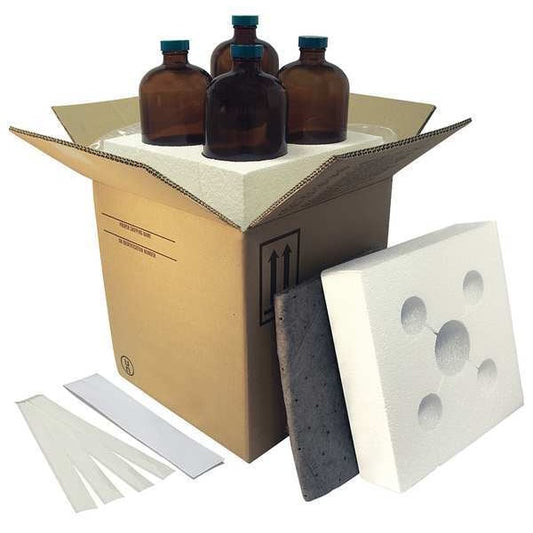 HAZMAT Shipping Kit, (4) 16oz Bottles, PK4