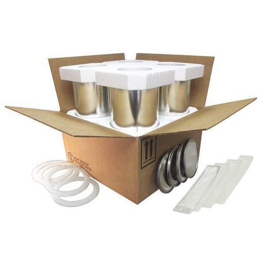 HAZMAT Shipping Kit, (4) 1 gal. Cans, PK20