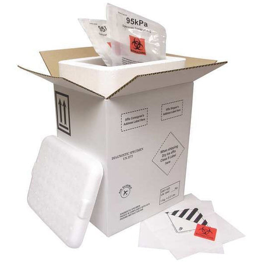 HAZMAT Shipping Kit, 6 In x 9-1/8 In, PK4