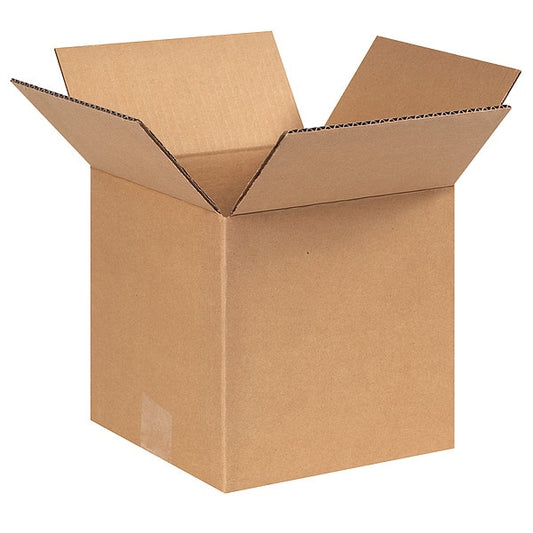 Heavy-Duty Boxes, 8" x 8" x 8", Kraft, 25/Bundle