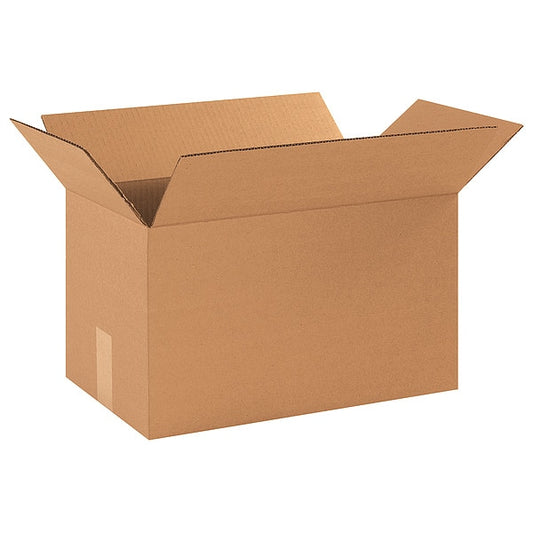 Long Corrugated Boxes, 17" x 10" x 10", Kraft, 25/Bundle