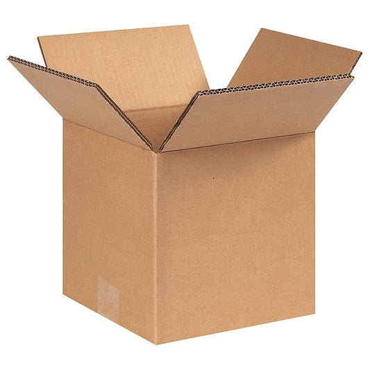Double Wall Boxes, 8" x 8" x 8", Kraft, 15/Bundle
