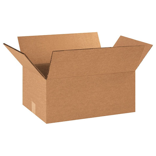 Double Wall Boxes, 18" x 12" x 8", Kraft, 15/Bundle