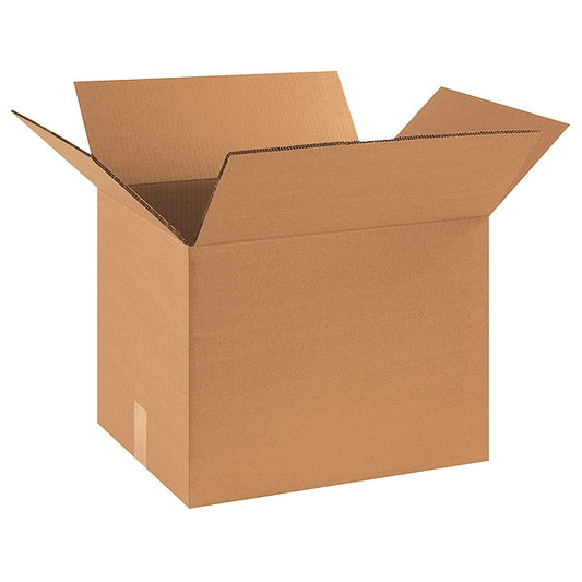 Double Wall Boxes, 18" x 14" x 14", Kraft, 15/Bundle