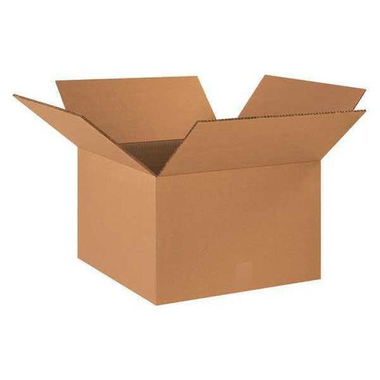 Double Wall Boxes, 18" x 18" x 12", Kraft, 10/Bundle