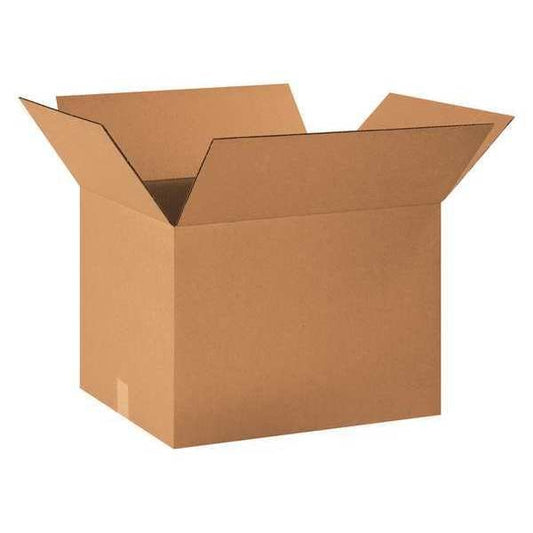 Heavy-Duty Boxes, 20" x 16" x 14", Kraft, 15/Bundle